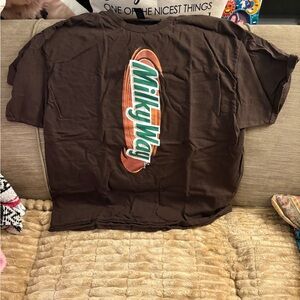 Gildan Brown Graphic Tee